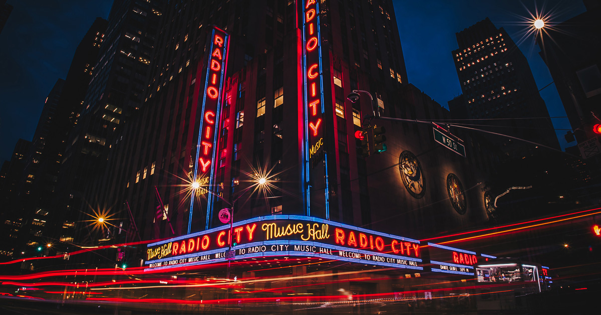 洋楽  live at radio city music hall 2025年 ラジオシティ ミュージック ホール ステージ ドア ツアー